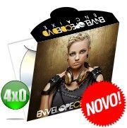 ENVELOPE CD E DVD • 500 Unid. 4x0